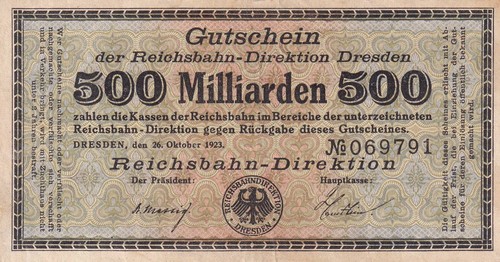 Dresden reichsbahn 500 - -,