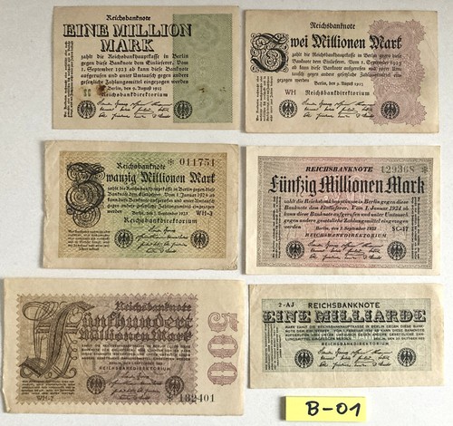 Satz banknoten geldscheine - satz,