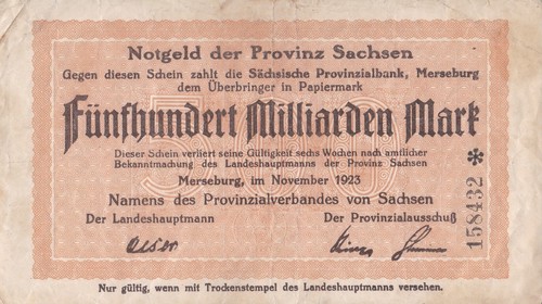 Länderbanknote provinz - länderbanknote,