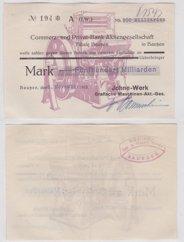 500 milliarden mark banknote - milliarden,