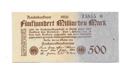 500 milliarden mark 1923 - milliarden,
