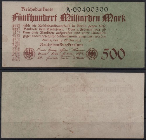 28588 reichsbanknote 500 - reichsbanknote,