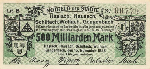 Hausach stadt 500 - hausach,