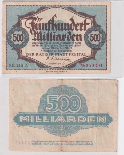 500 milliarden mark - milliarden, banknote