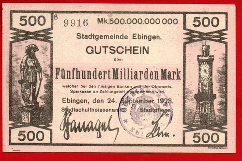 500 milliarden mark - 500,