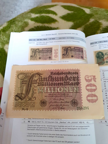Reichsbanknote 500 - 2x,