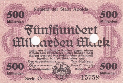 Apolda stadt 500 - stadt,