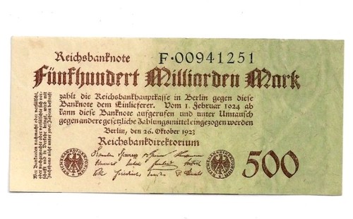 500 milliarden mark - 500,