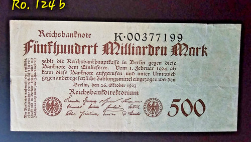 500 milliarden mark - 500,