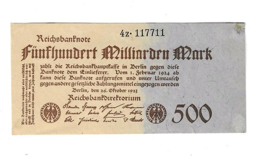 500 milliarden mark 1923 - milliarden,