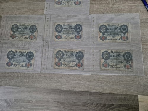 Deutsches papiergeld banknoten - papiergeld,