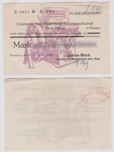 500 milliarden mark banknote - milliarden,