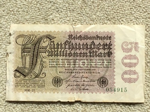 Sehr seltene reichsbanknote - seltene,
