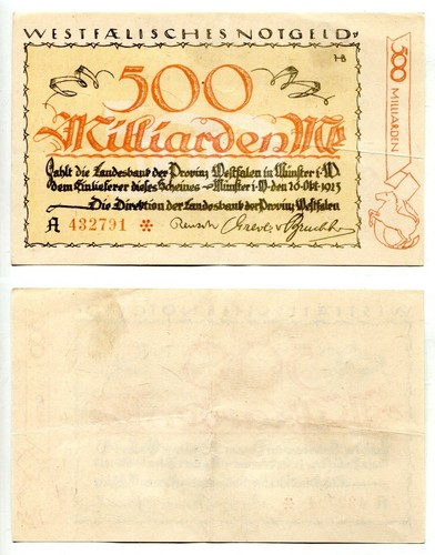 500 milliarden mark münster - 500,