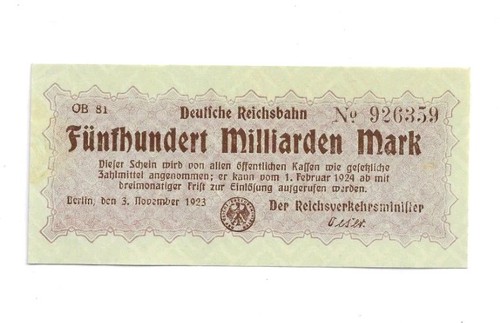 500 milliarden mark - 500, berlin