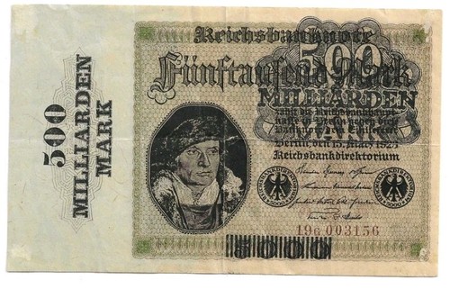 500 milliarden mark 121b - 500,
