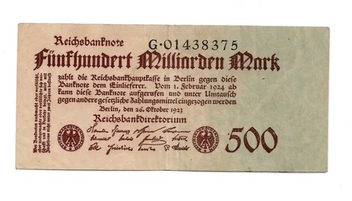 500 milliarden mark 1923 - milliarden,