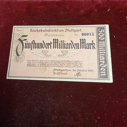 Alter geldschein 1923 - geldschein,