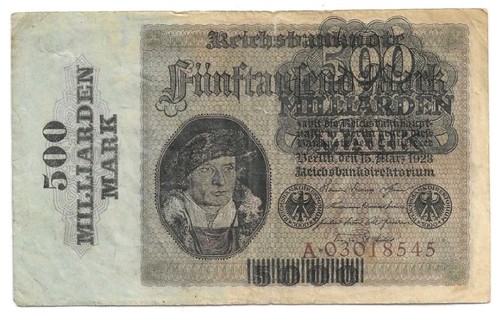 500 milliarden mark - 500, ro.