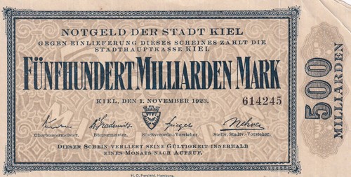 Kiel stadt 500 milliarden - -,