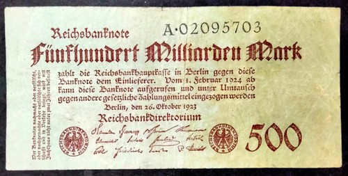 Rbn 500 milliarden mark - milliarden,