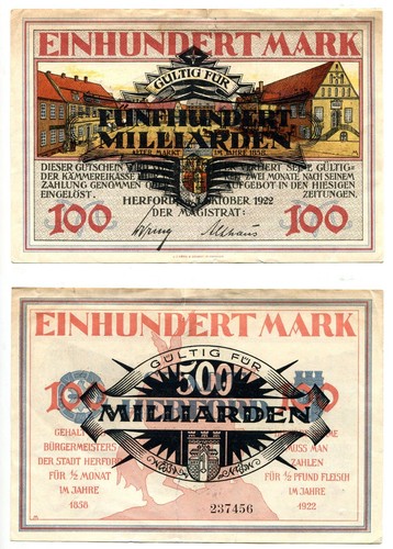500 milliarden mark herford - mark,