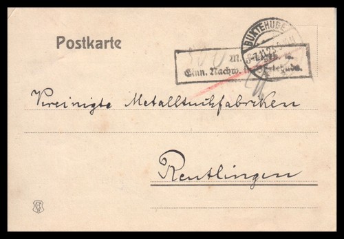 Deutsches reich postkarte - reich,
